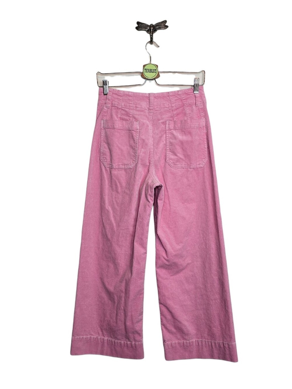 Maeve Colette Corduroy Crop Wide-Leg Pants 28 - Picture 3 of 12